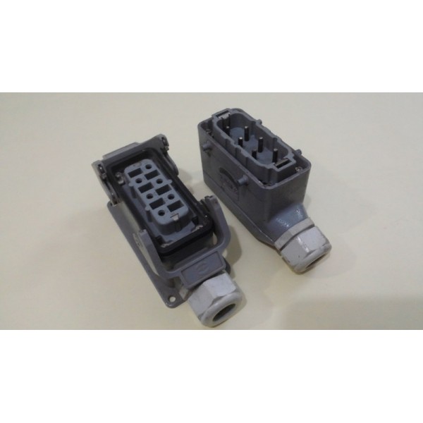 Power Connector, 10330100000, 6 pin, Harting (14 Days Warrenty on Entire Stock)